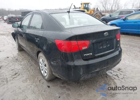 2010 Kia Forte Ex из США, поврежденный, VIN KNAFU4A2XA5852704